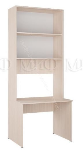 Стол с надстройкой "Юниор-3" Шарли Бриз, Дуб Беленый