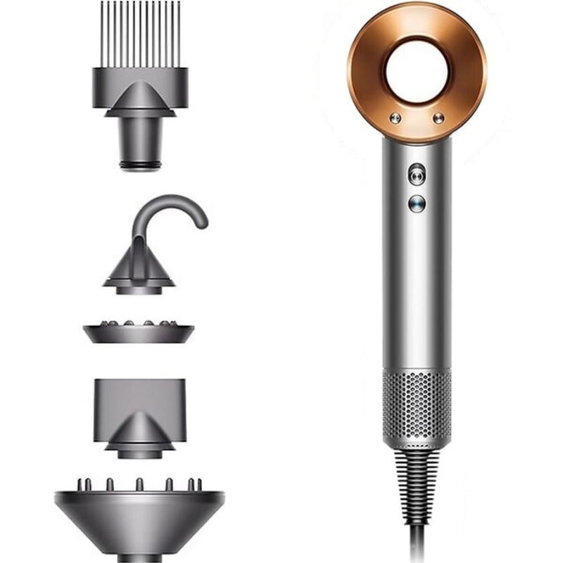 Фен Dyson Supersonic HD07 Nickel/Cooper