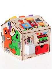 Бизиборд домик бизидом Светофор мини