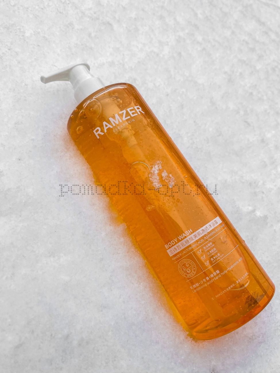 ​Ramzer clearskin Очищающий лосьон для красоты кожи с сахарной кислотой Pore sugar acid.