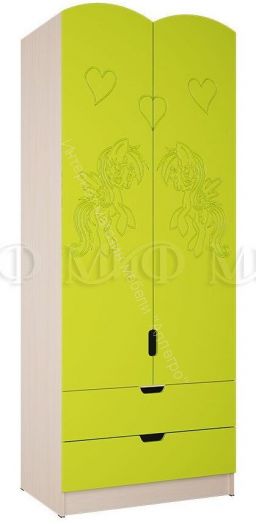 Детская "Юниор-3" Мульт Лайм металлик, Дуб Беленый