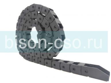 Кабель-канал гибкий 10х10 R28 TMX1000.10.28 (коннекторы в комплекте)