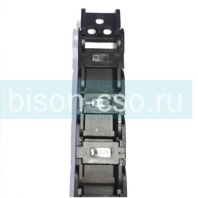 Кабель-канал гибкий 18х25 R38 TMX1800.25.38 полузакрытый (коннекторы в комплекте)