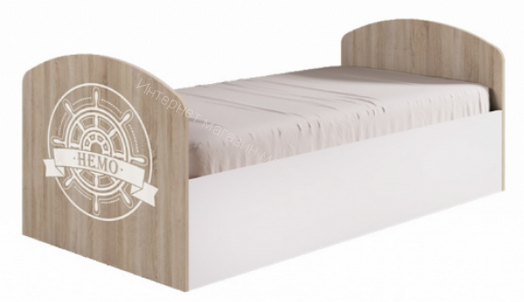 Кровать "Юниор-2" ЛДСП 2,0*0,8 м Немо