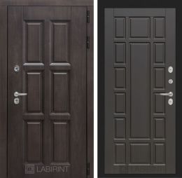 Входная дверь Лабиринт ЛОНДОН ТЕРМО 12 Венге