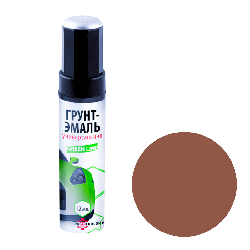 Profkolor Краска "Реставрационный карандаш" RAL 8004, название цвета "Kupferbraun (медно-коричневый)", объем 12 мл.