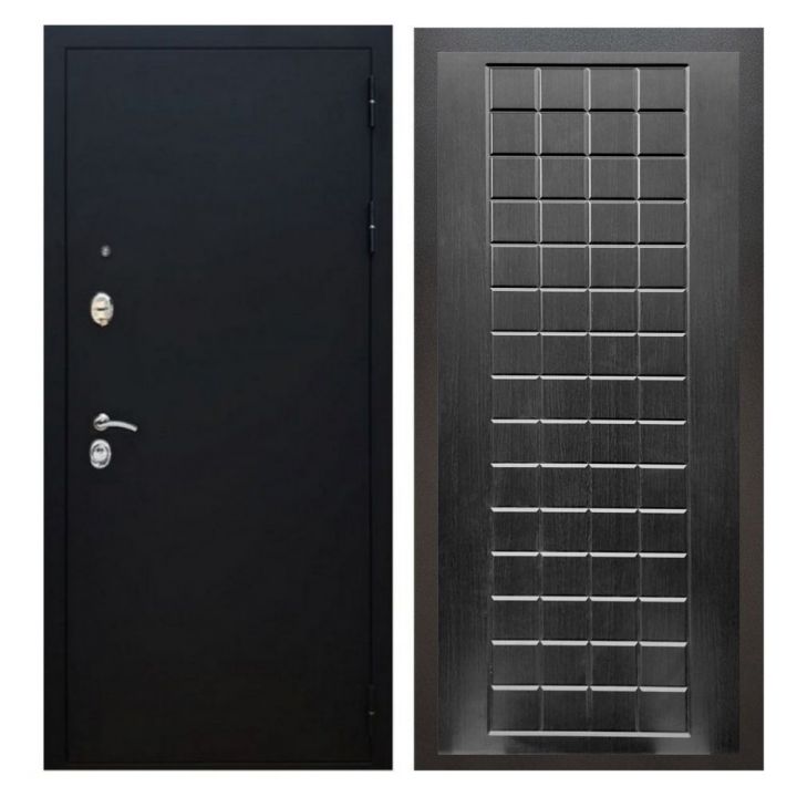 Дверь входная металлическая Great Doors X5 Черный муар ФЛ-256 Венге