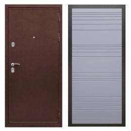 Дверь входная металлическая Great Doors Х5 Антик Медь ФЛ-14 Силк Титан