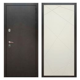 Дверь входная Great Doors Х5 Серебро Антик ФЛ-291 Софт Шампань
