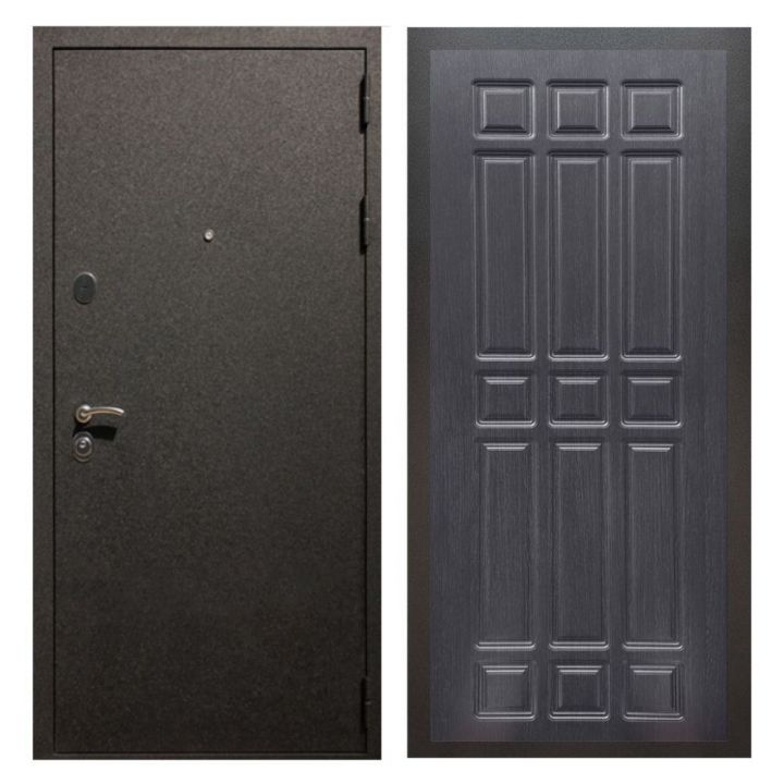 Дверь входная металлическая Great Doors X5 Черный крокодил ФЛ-33 Венге