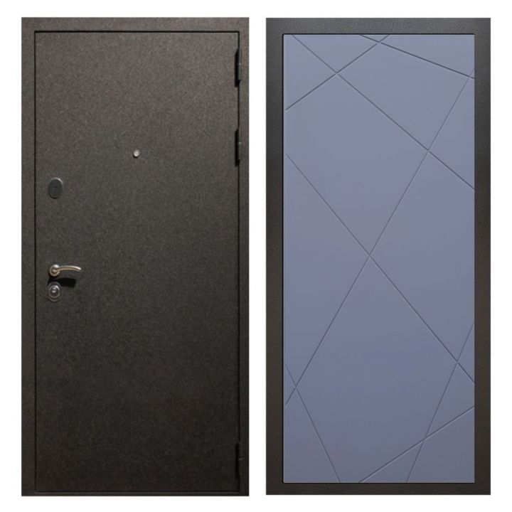 Дверь входная металлическая Great Doors X5 Черный крокодил ФЛ-291 Силк Титан