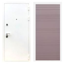 Дверь входная Great Doors Х5 Шагрень Белая ФЛ-14 Ясень Шоколад