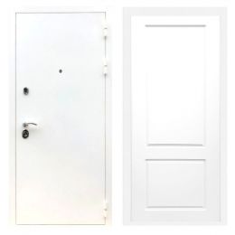 Дверь входная Great Doors Х5 Шагрень Белая ФЛ-117 Белый Софт