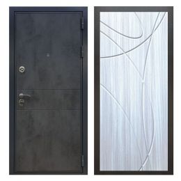 Дверь входная Great Doors X290 Бетон Темный ФЛ-247 Сандал Светлый