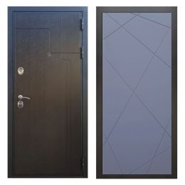 Дверь входная металлическая Great Doors Х246 Венге ФЛ-291 Силк Титан