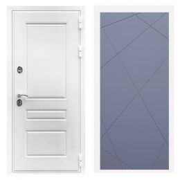 Дверь входная Great Doors Х Премиум Белая Шагрень ФЛ-291 Силк Титан