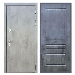 Дверь входная Great Doors Х22 Бетон Темный ФЛ-243 Бетон Темный