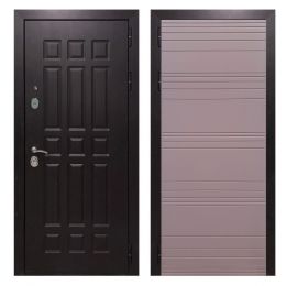 Дверь входная металлическая Great Doors Х8 Венге ФЛ-14 Ясень Шоколад