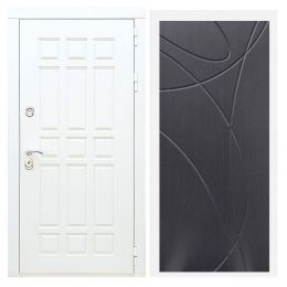 Дверь входная Great Doors Х8 Белая Шагрень ФЛ-247 Венге