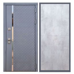 Дверь входная Армада Х24 Силк Титан ФЛ-290 Бетон Светлый