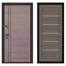 Дверь входная Двери Регионов LIBERTY V2 2127 Софт Тортора