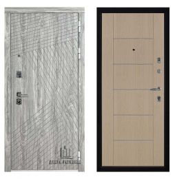 Дверь входная Двери Регионов NOVA Лайт 003 Беленый Дуб