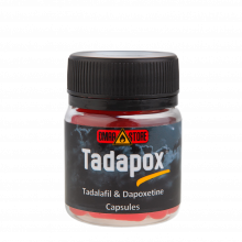 Tadapox (Tadalafil 10 mg + Dapoxetine 30 mg) 25 капсул