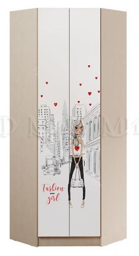 Шкаф угловой "Вега New Girl"