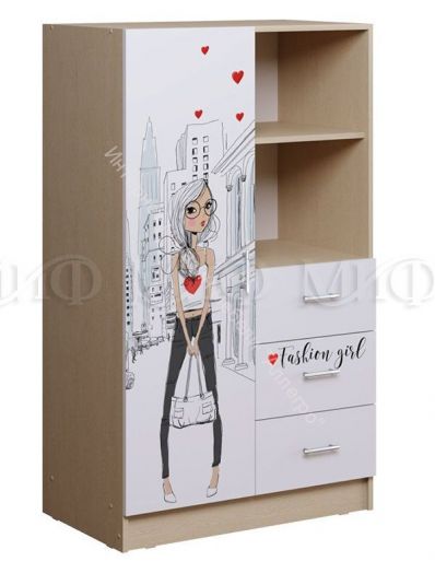 Шкаф комбинированный "Вега New Girl"