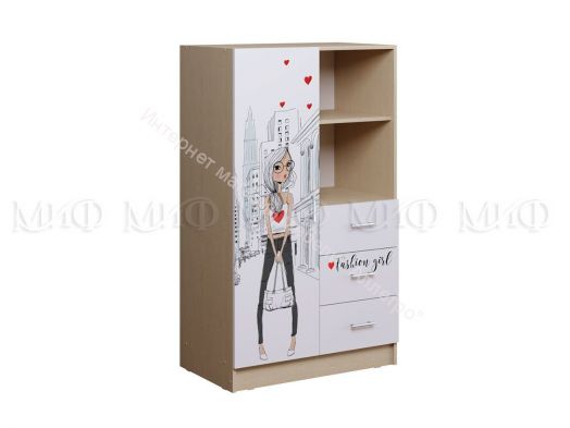 Шкаф комбинированный "Вега New Girl"