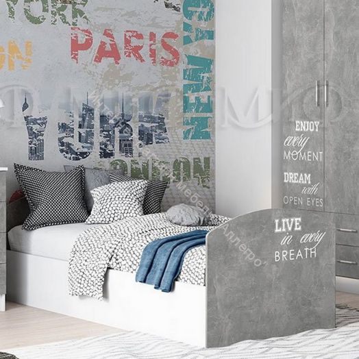 Модульная детская "Юниор-2" ЛДСП Лофт