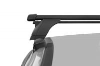 Багажник на крышу Omoda C5, Lux, прямоугольные стальные дуги