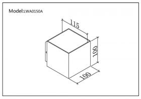 Светильник Настенный DesignLed Wells LWA0150A-WH-WW 12Вт Белый, Теплое Белое Свечение / СВГ 002808