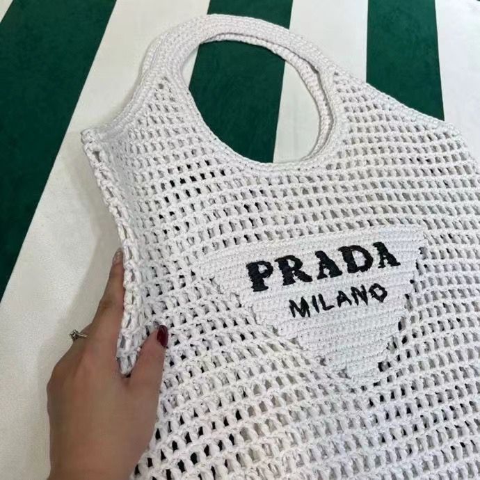 Prada Raffia Tote bag 51x45 cm