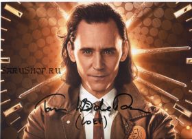 Автограф: Том Хиддлстон. Локи / Loki