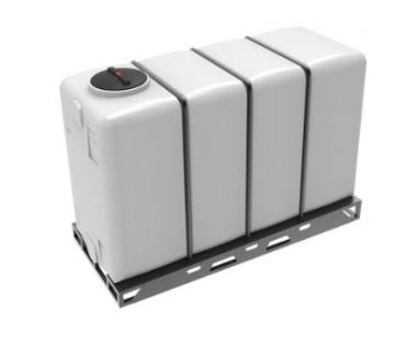 Емкость KR 4000 л в обрешетке полный слив