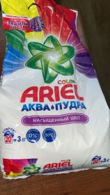 Порошок стиральный ARIEL 3 кг. для цветного белья.