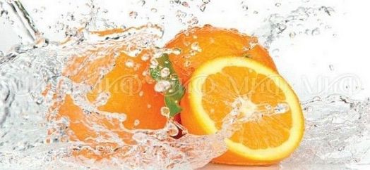 Стол обеденный прямоугольный 1000*670 фотопечать Апельсин