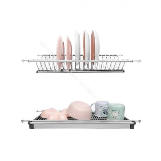 Посудосушитель 400 MF нержавеющая сталь (комплект)