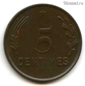 Люксембург 5 сантимов 1930