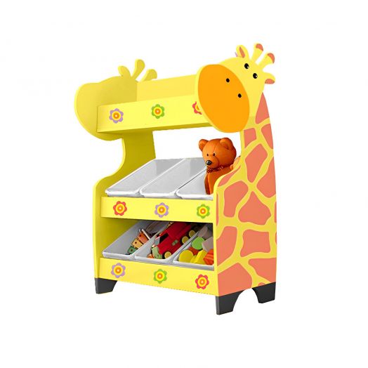 РКСХ25/23 Стеллажная наклонная система хранения "Жирафик" (Жёлтый)