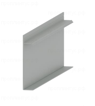 Плинтус скрытого монтажа Pro Design Universale 235 анодированный