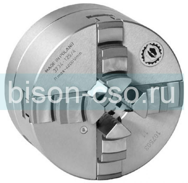 Патрон токарный 3734-125-3 Bison-Bial (Польша)