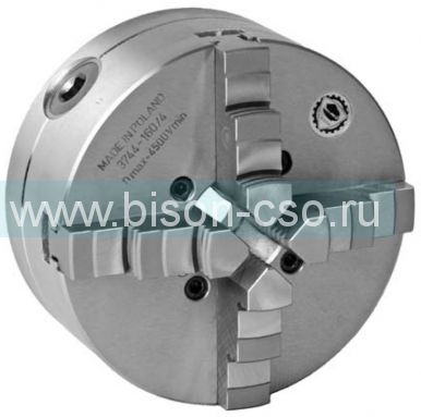 Польский токарный патрон BISON 3744-160-5 DIN 55029 Кэмлокк