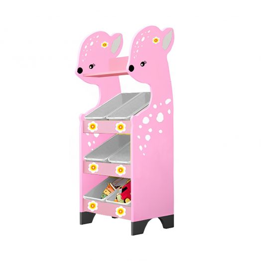 РКСХ35/04 Стеллажная наклонная система хранения "Олененок" (Розовый)