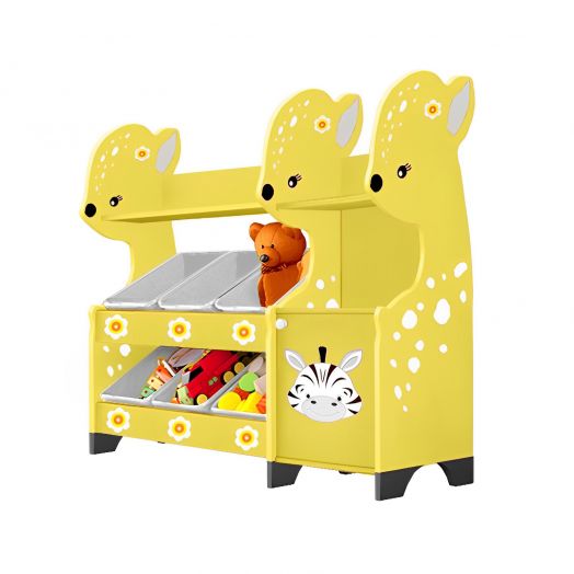 РКСХ34/07 Стеллажная наклонная система хранения "Олененок" (Жёлтый)