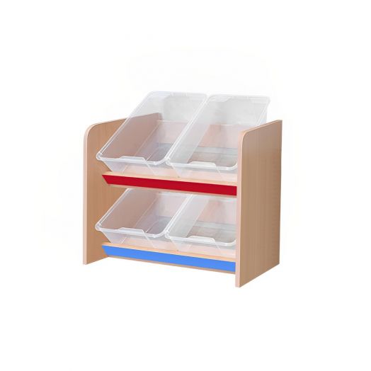 РКСНСХ-17 Стеллажная наклонная система хранения (640х400х1000мм)