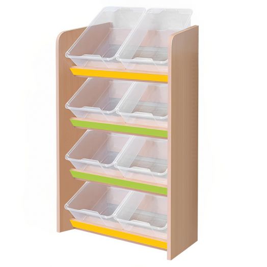 РКСНСХ-11 Стеллажная наклонная система хранения (640х400х1050мм)