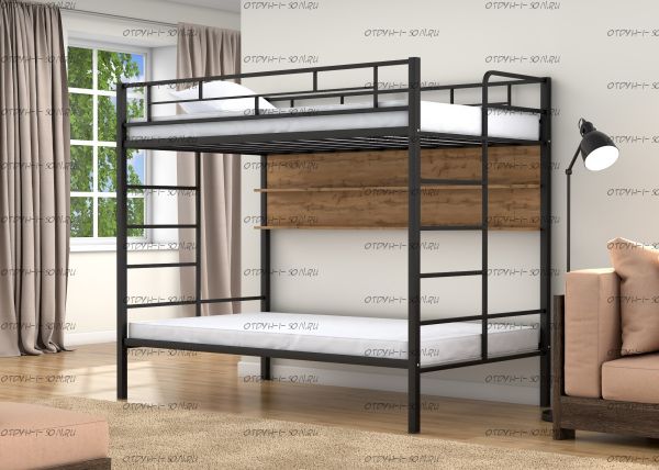 Кровать двухъярусная Валенсия Твист Лофт (120х190)