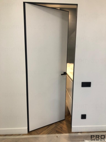 Комплект скрытой двери Pro Design Panel лдсп/под покраску внутреннего открывания